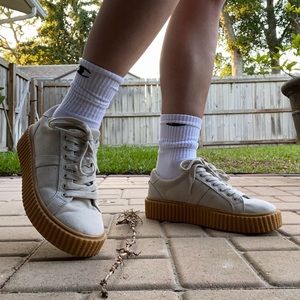 Indigo Rd.. Suede Sneakers with Rubber Platform